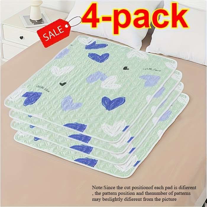 4Pcs Diaper Green
