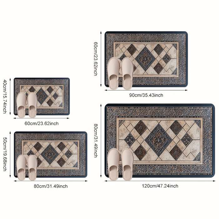 1Pc XL002 80x120cm 31.5x47.24inch Floor Mat