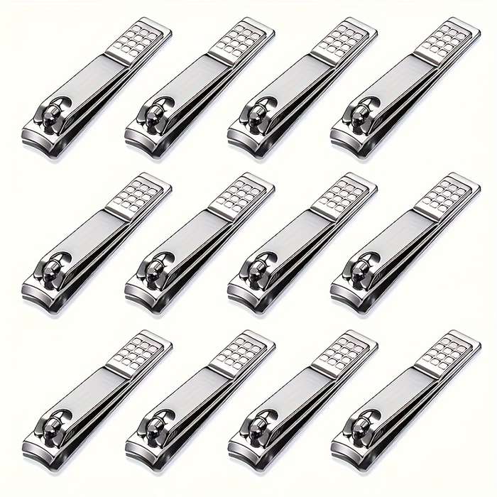 12 Pieces High Carbon Steel Nail Clippers