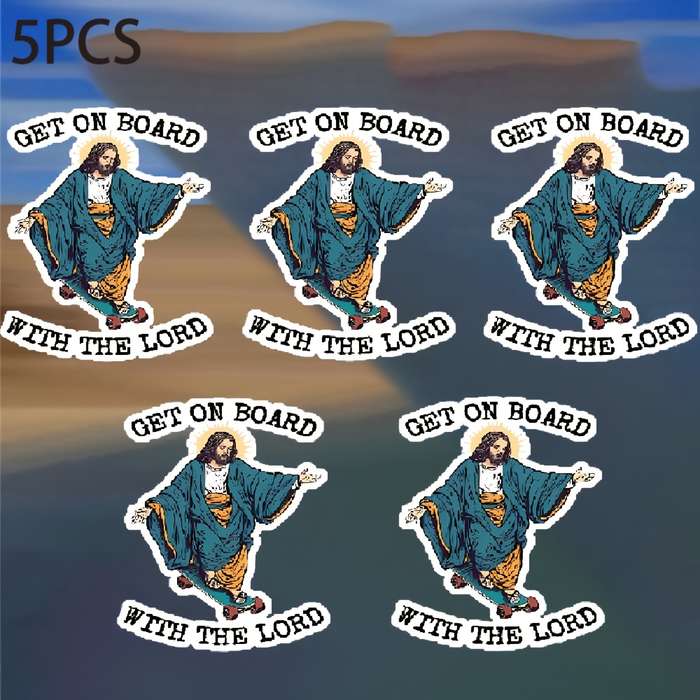 1pc Jesus Christian Themed Stickers