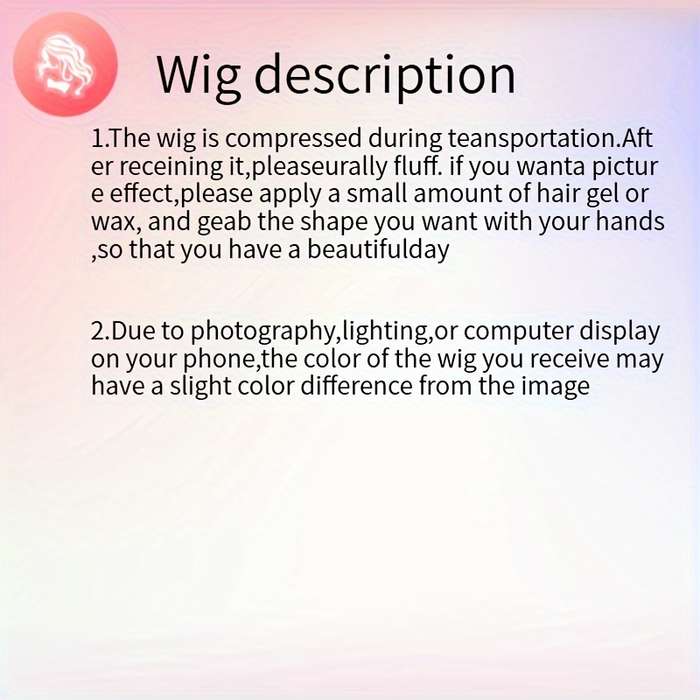 1Pc Golden Brown 20.32cm Fashion Design Wig
