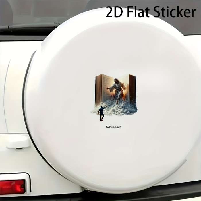 1pc Jesus Christian Themed Stickers