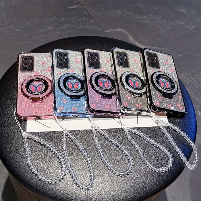 1pc Silvery For Samsung Galaxy S22 Ultra 5G Phone Cases