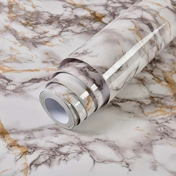 1PC Wall StickersWhite Background Gray StOne40.13cmX100.0cm