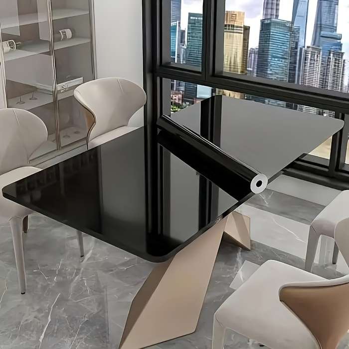 1PC Wall StickersGlossy Black23.6X196.85in  60X500cm