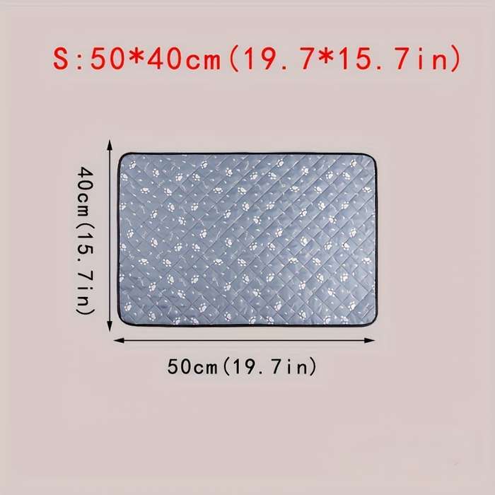 1piece Light Blue Dog Paw Cooling Pad