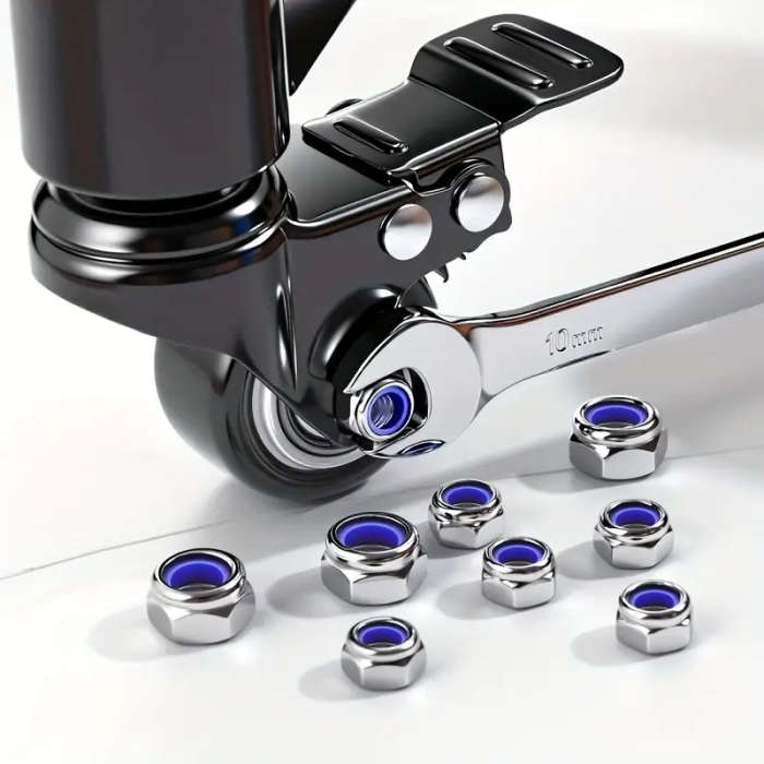 210 Pieces Of Anti-Lock Hexagon Nuts
