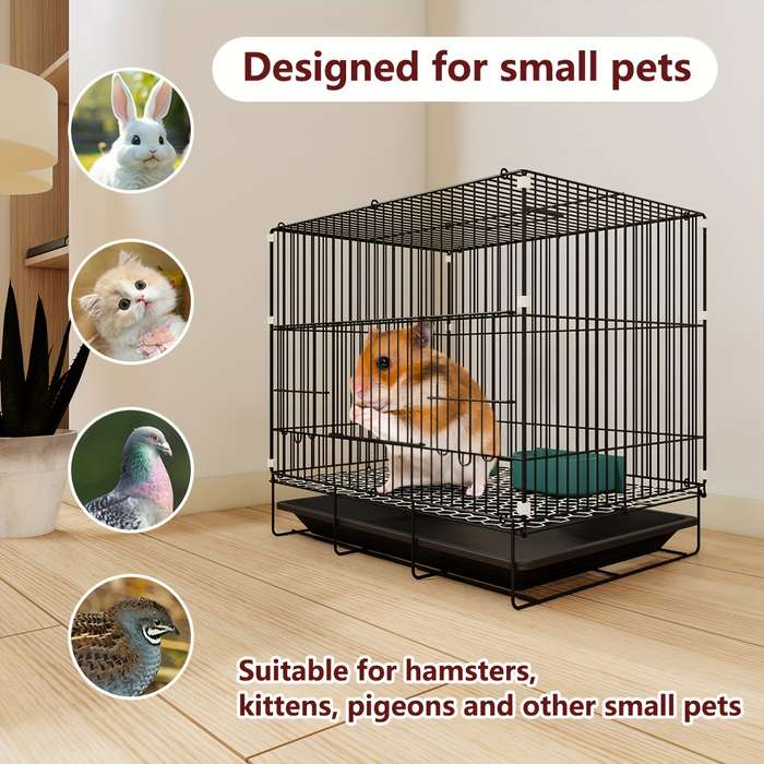 1pc 40*30*26cm/without sunroof Pet Cage
