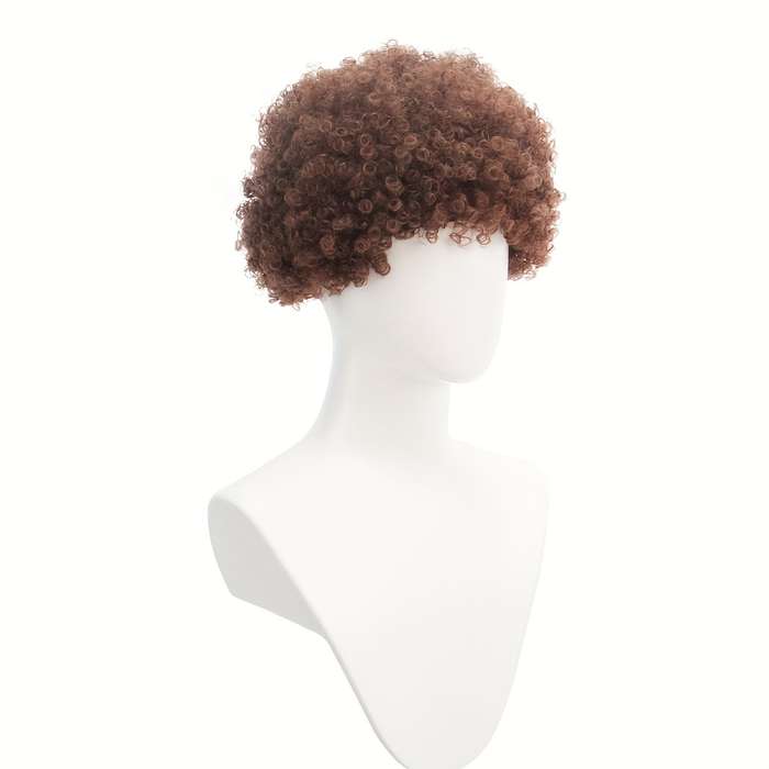 1Pc Brown 20.32cm Fashion Design Wig
