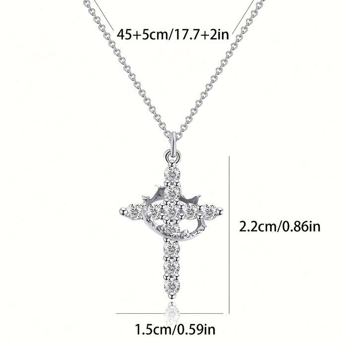 1 Piece Silvery Jesus Theme Pendant
