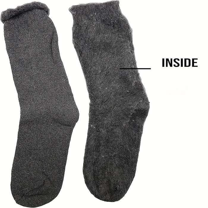 Sock 3 Pairs Black  One Size