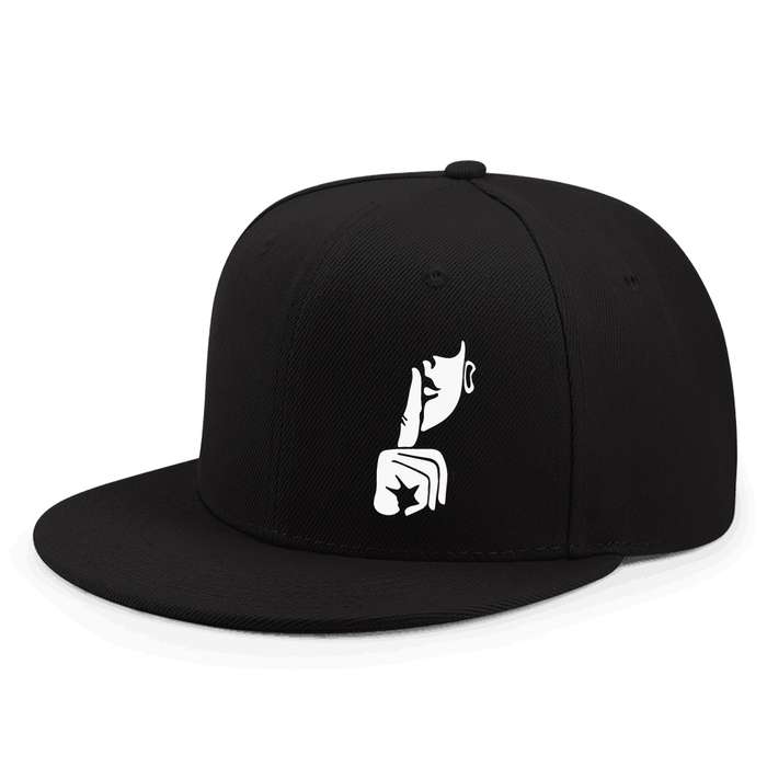 1pc Unisex Hip-Hop Baseball Cap Adjustable Polyester Snapback Retro Style with Geometric Shush