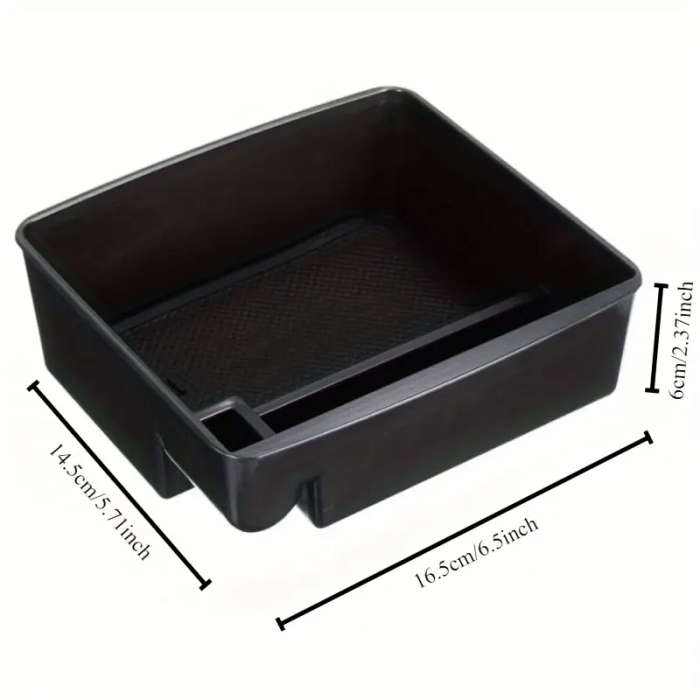 Armrest Box Secondary Storage Organizer For Toyota Land Cruiser Prado 150
