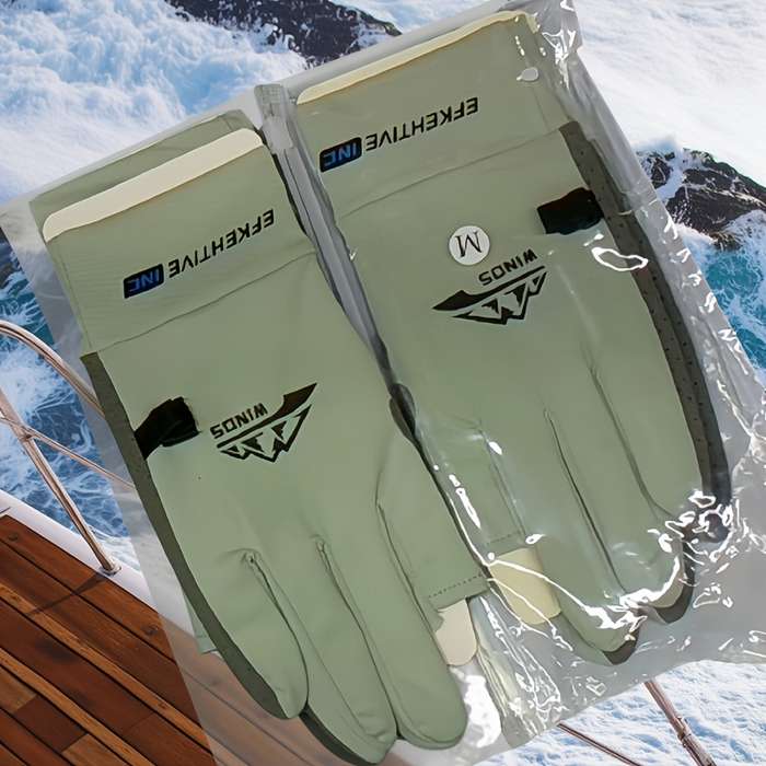 1 Pair Pink Size L Outdoor Sports Gloves