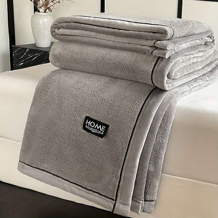 1ps Blanket Color Oubang 37 Rock Gray size 180x200CM