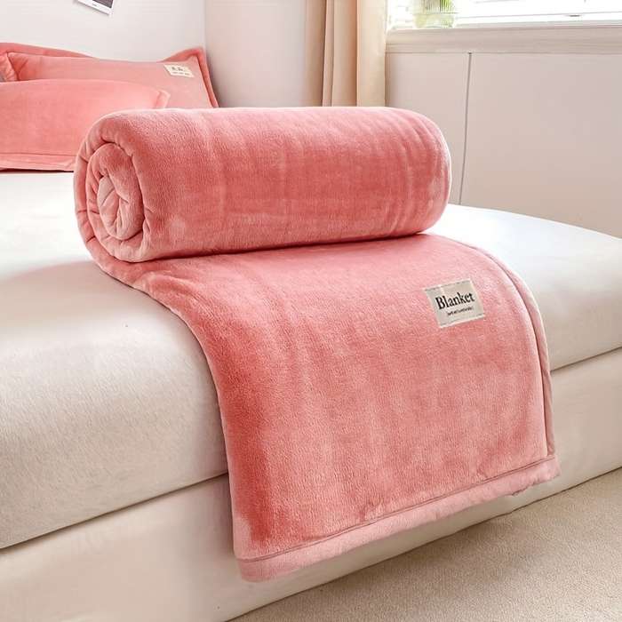 1ps Blanket Color Dark Gray size 70x100