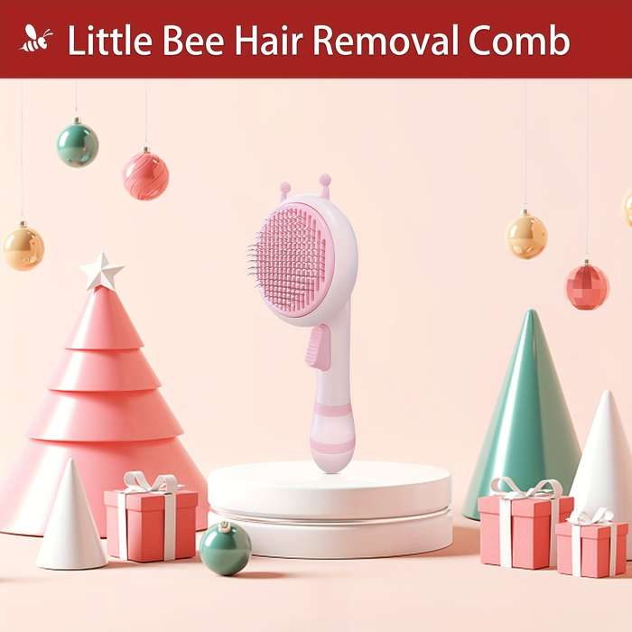 1pc Pink Pet Comb