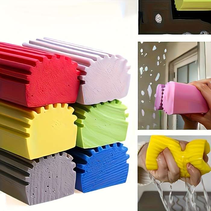 1 piece of magic PVA sponge a multifunctional cleaning brush suitable for kitchens bathrooms