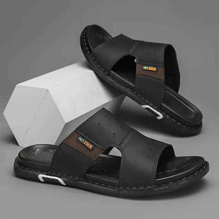 Soft Sole Comfortable Versatile Sandals Black Code 43