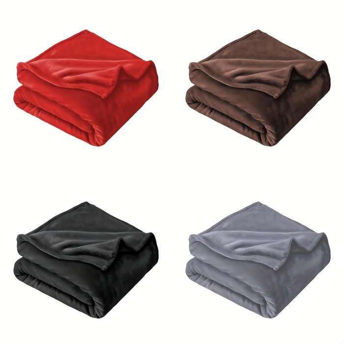 1ps Blanket Color Light Camel size 180x200CM
