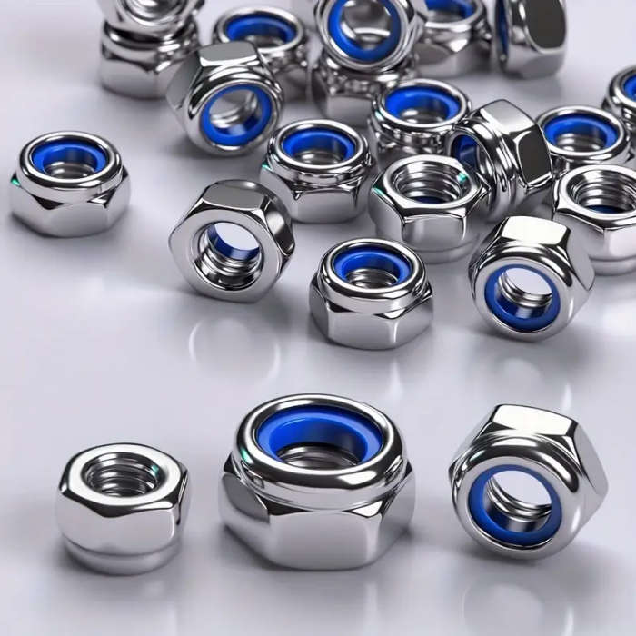 210 Pieces Of Anti-Lock Hexagon Nuts