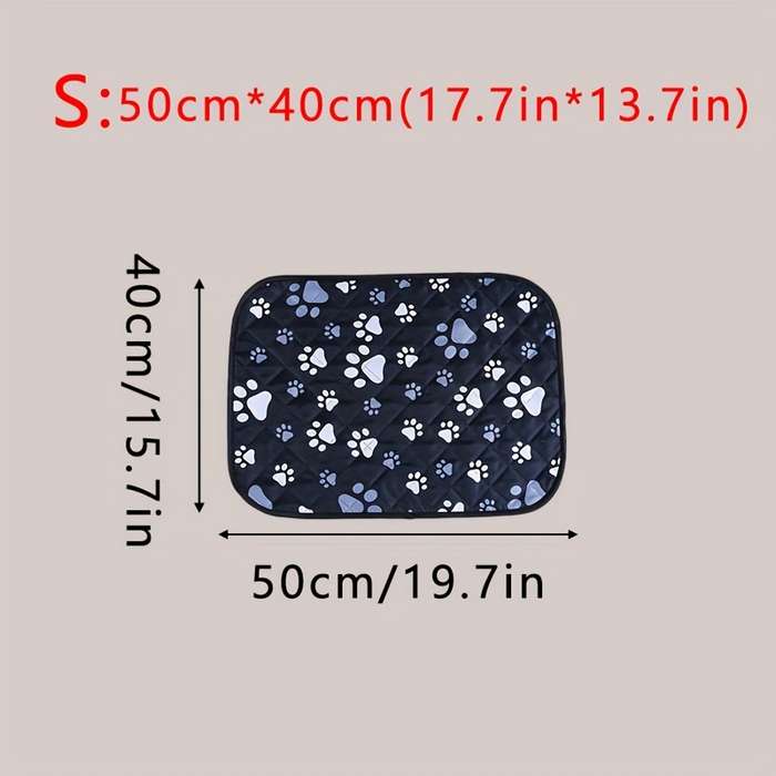 1piece Dark Gray Dog Paw Pads Cooling Pad