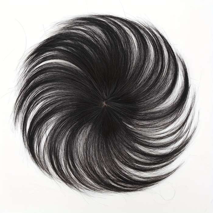 1Pc Dark Brown 10.16cm Fashion Design Wig