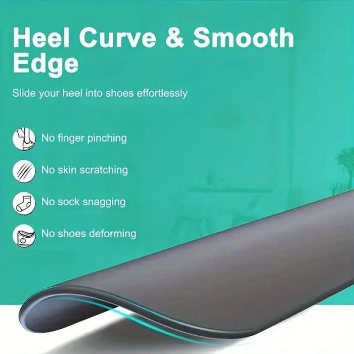 1pc Ergonomic Shoe Puller Adjustable 29.97-70.87cm Portable Stainless Steel Shoe Helper Easy-to-Use