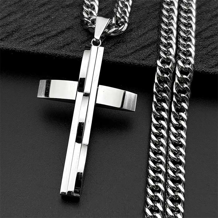 1 Piece Golden Jesus Theme Pendant