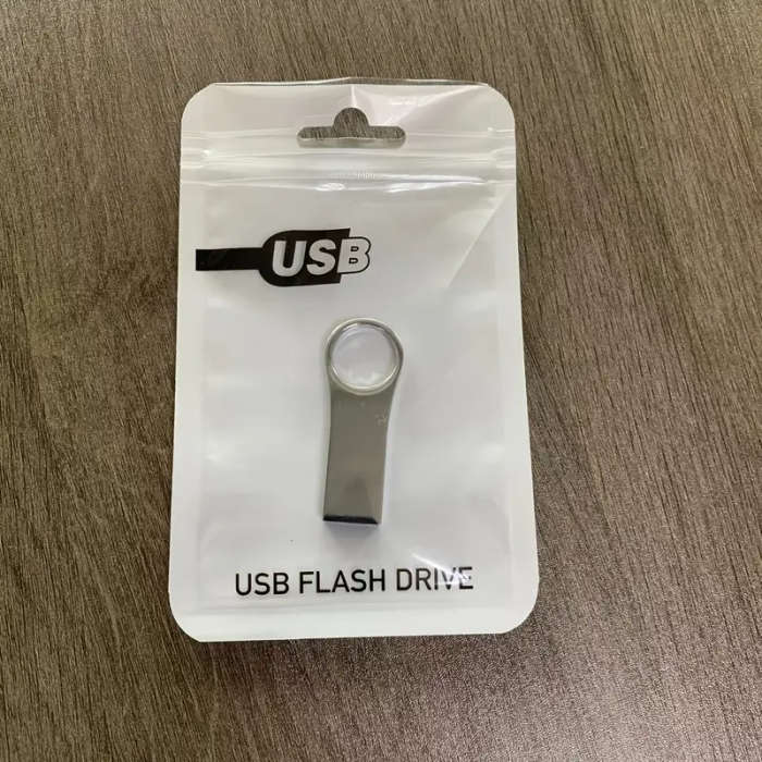 1pc Metal Usb 2.0 Flash Drive Pen Drive Usb Stick U Disk Is Suitable For All Kinds Of Products With