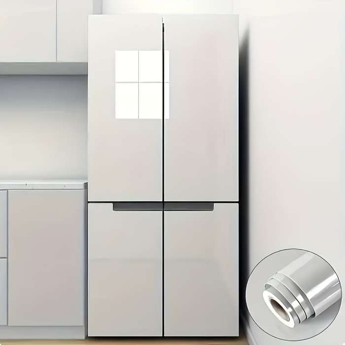 1PC Wall StickersFull Moon Gray60X1000CM  23.62X393.70IN
