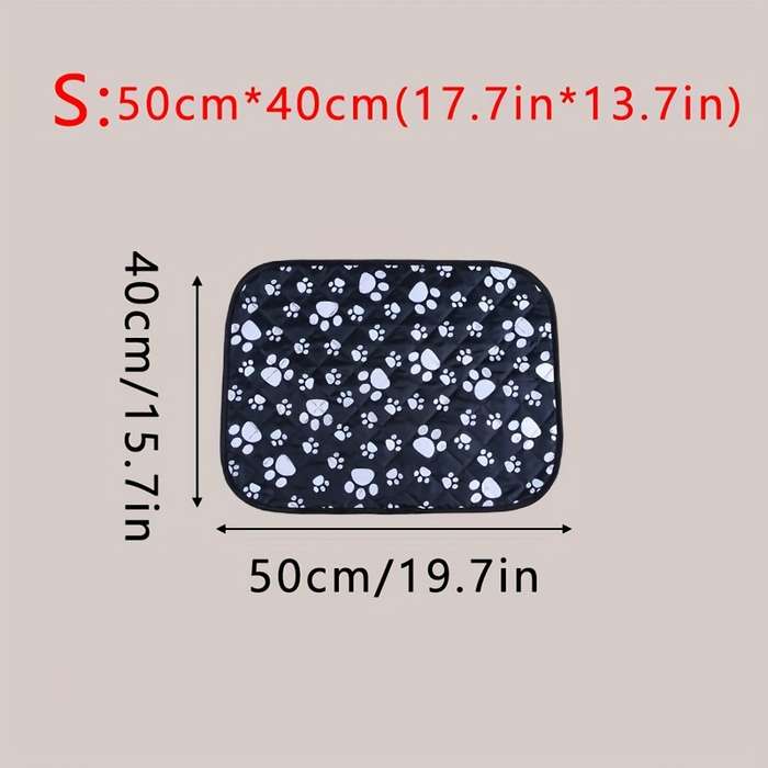 1piece Deep Black Dog Paw Pads Cooling Pad
