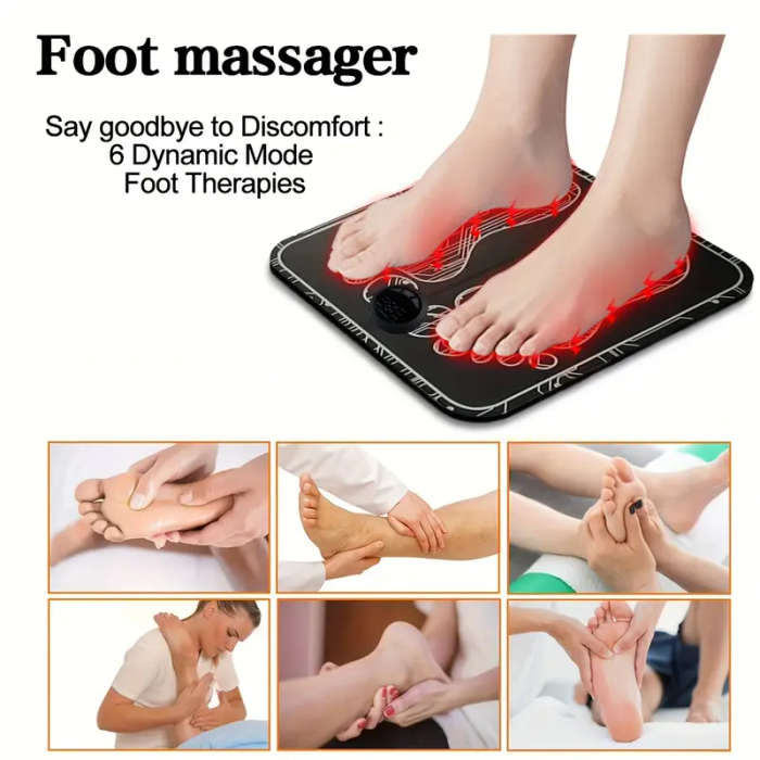 Portable foot massager