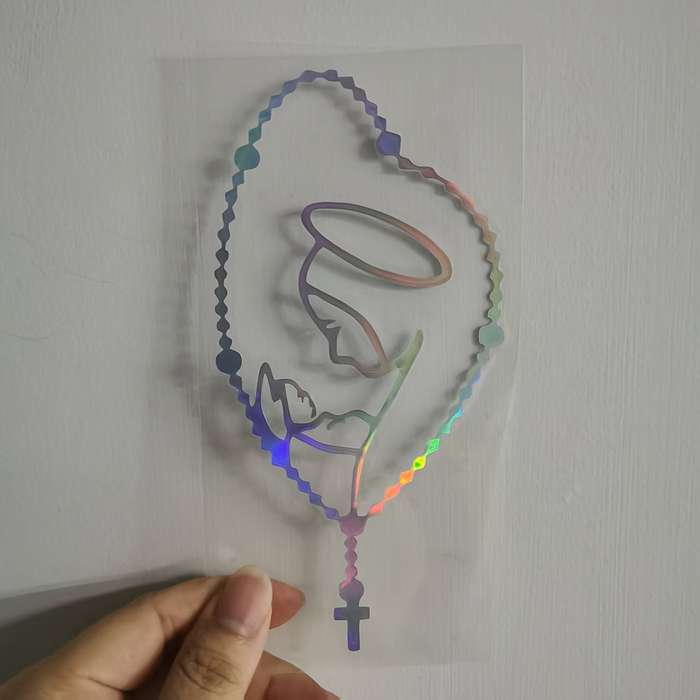 1pc Colorful Jesus Christian Themed Stickers