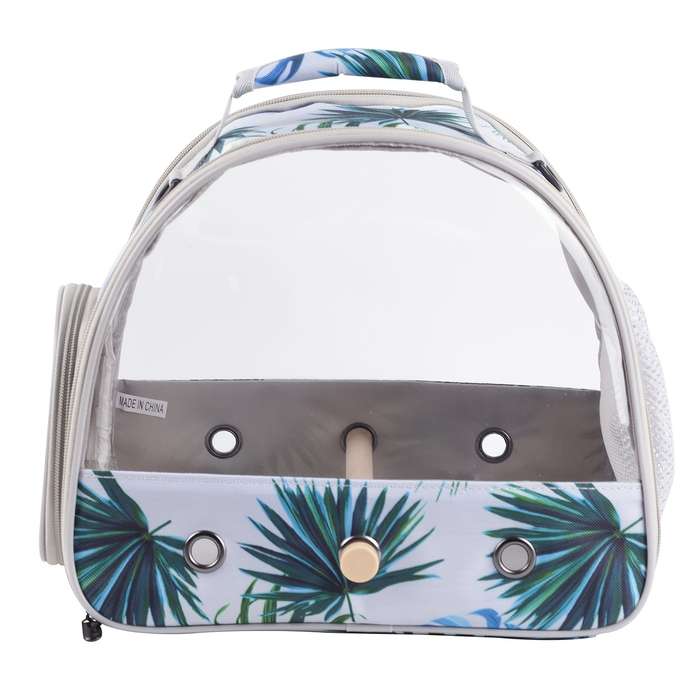 1pc Green Floral Pet Bag