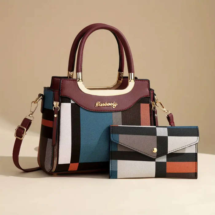 Large Capacity Tote Bag for Women on Valentine'S Day Elegant And Suitable for Middle-Aged Ladies Inc
