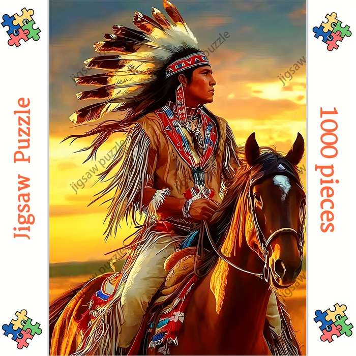 1000 Piece Paper Jigsaw Puzzle For Adults