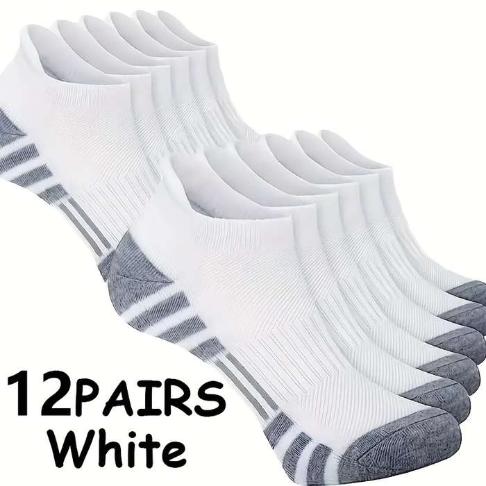 Sock 12Pairs Black  One Size