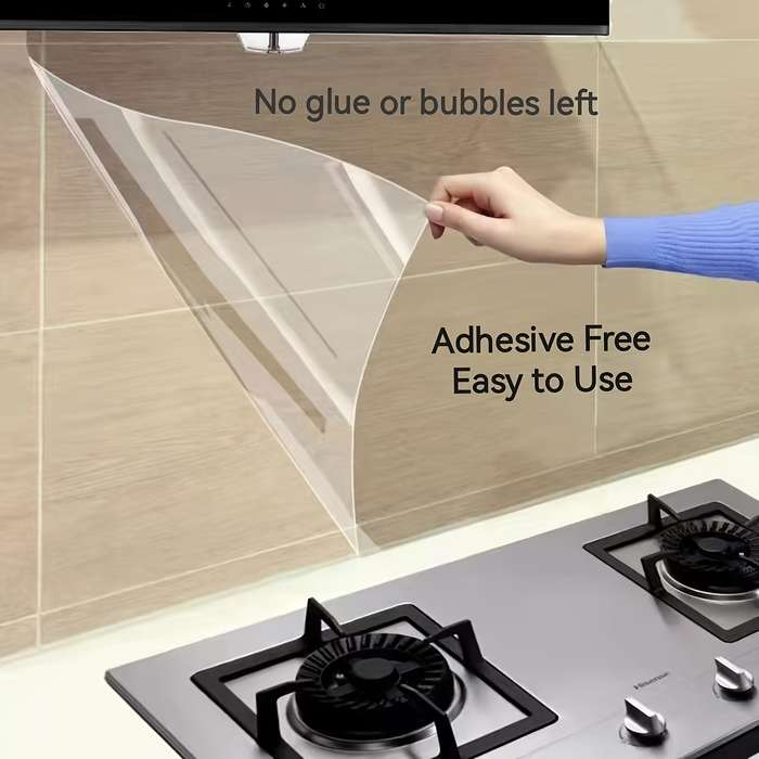 1PC Wall StickersTransparent45X100cm   17.7X39.4in