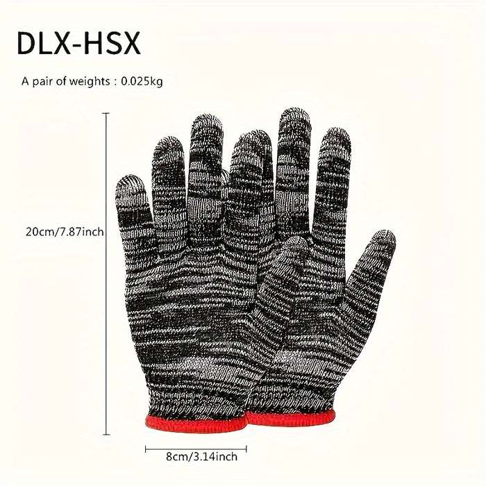 6 Pairs Multi Purpose Work Gloves