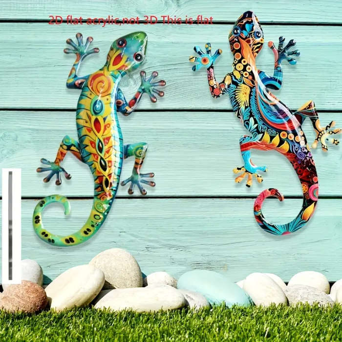 2-Pack Acrylic Wall Turtle Decor