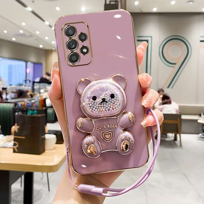 1pc Purple For Samsung Galaxy A52 Phone Cases