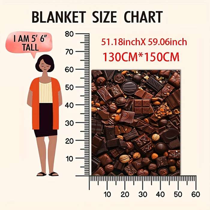 1ps Blanket Color White size 1.0x1.5m 39x59inch