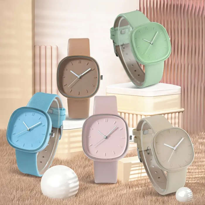 5 Piece Women's Watch Set Fashionable Casual Trendy Women's Quartz Watch Combination