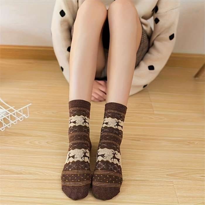 5 Pairs Multicolor High Elastic Socks