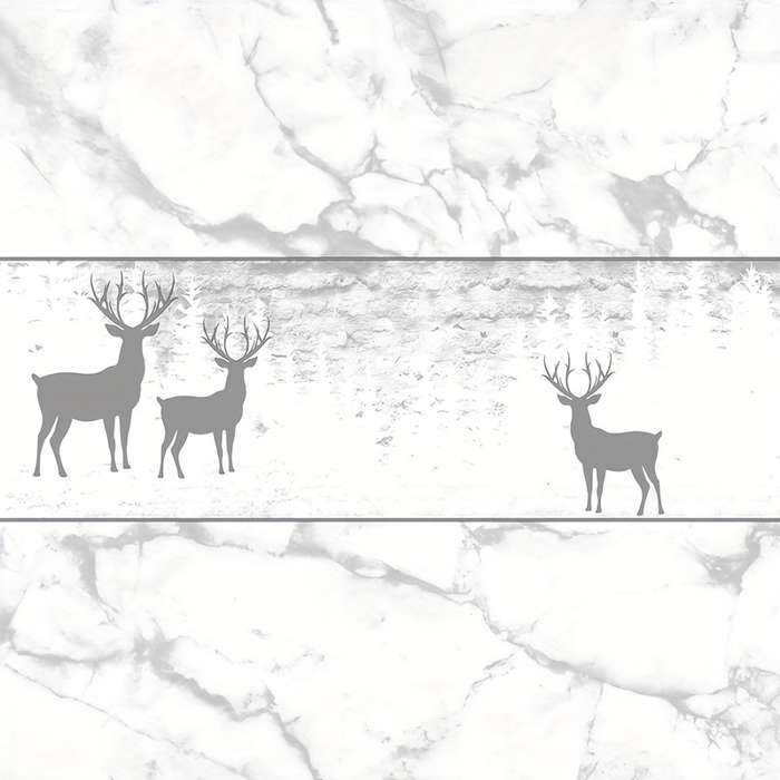 1PC Wall StickersReindeer5 Meterss LongX60 centiMeterss Wide