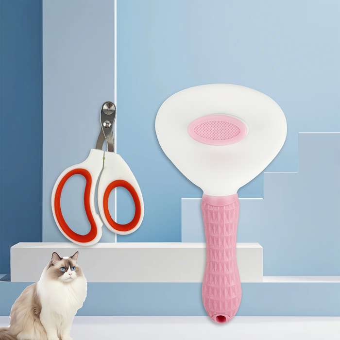 2pcS Set Random Color Pet Comb