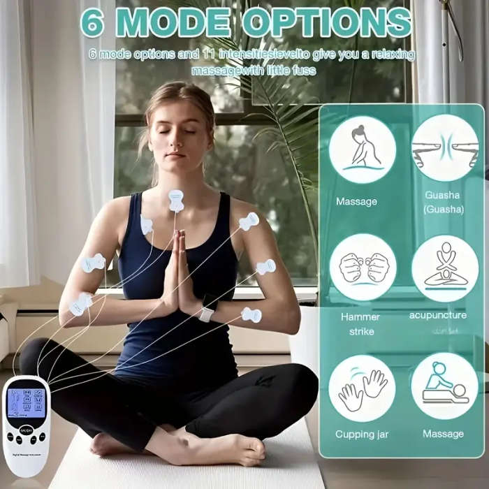 Dual-Channel Home Digital Meridian Massager