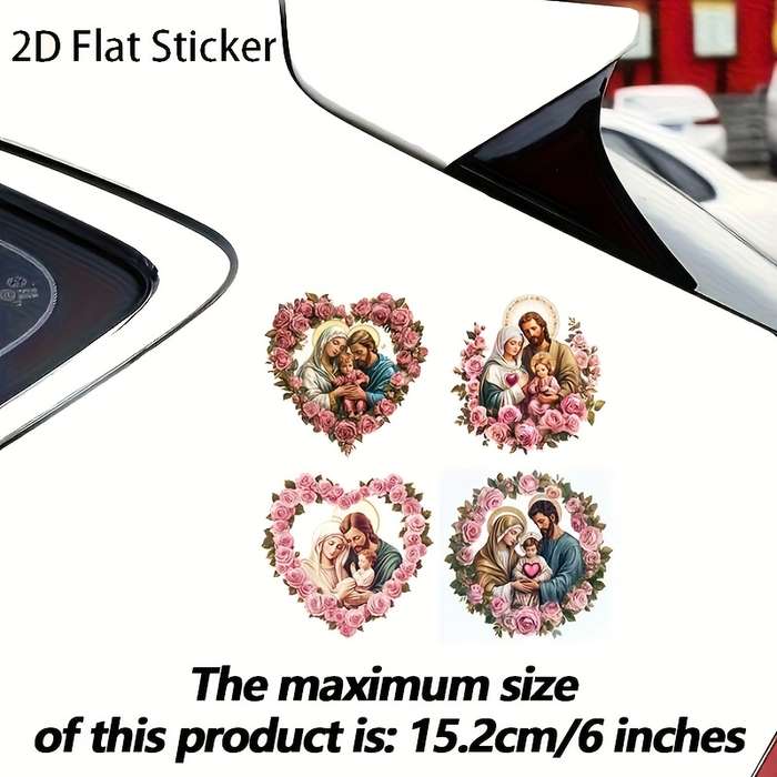 1pc Cartoon Jesus Christian Themed Stickers