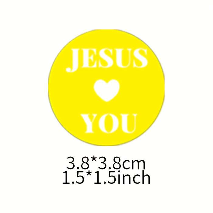 600pcs Jesus Christian Themed Stickers